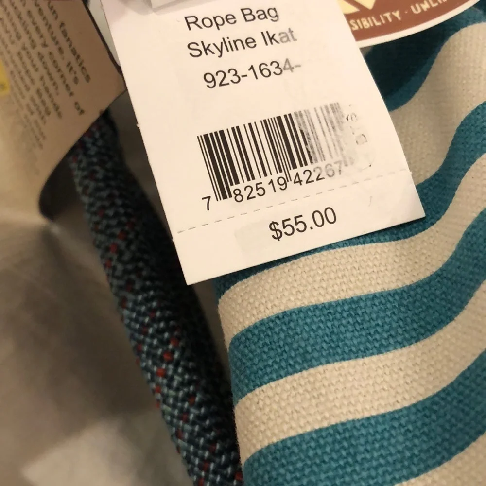 KAVU ROPE CROSSBODY BAG in SKYLINE IKAT NWT - Picture 10 of 12